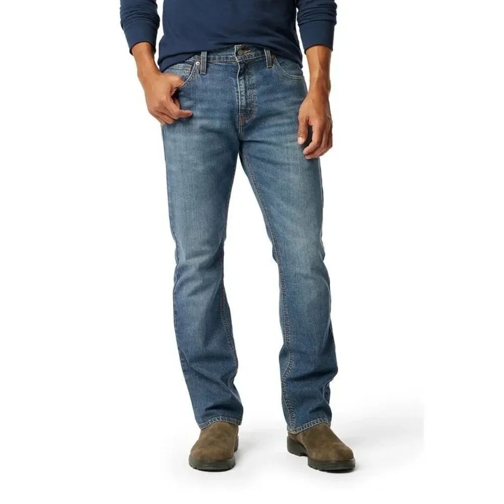 Levis Strauss Mens Denim Cotton Jeans Size W42 L30